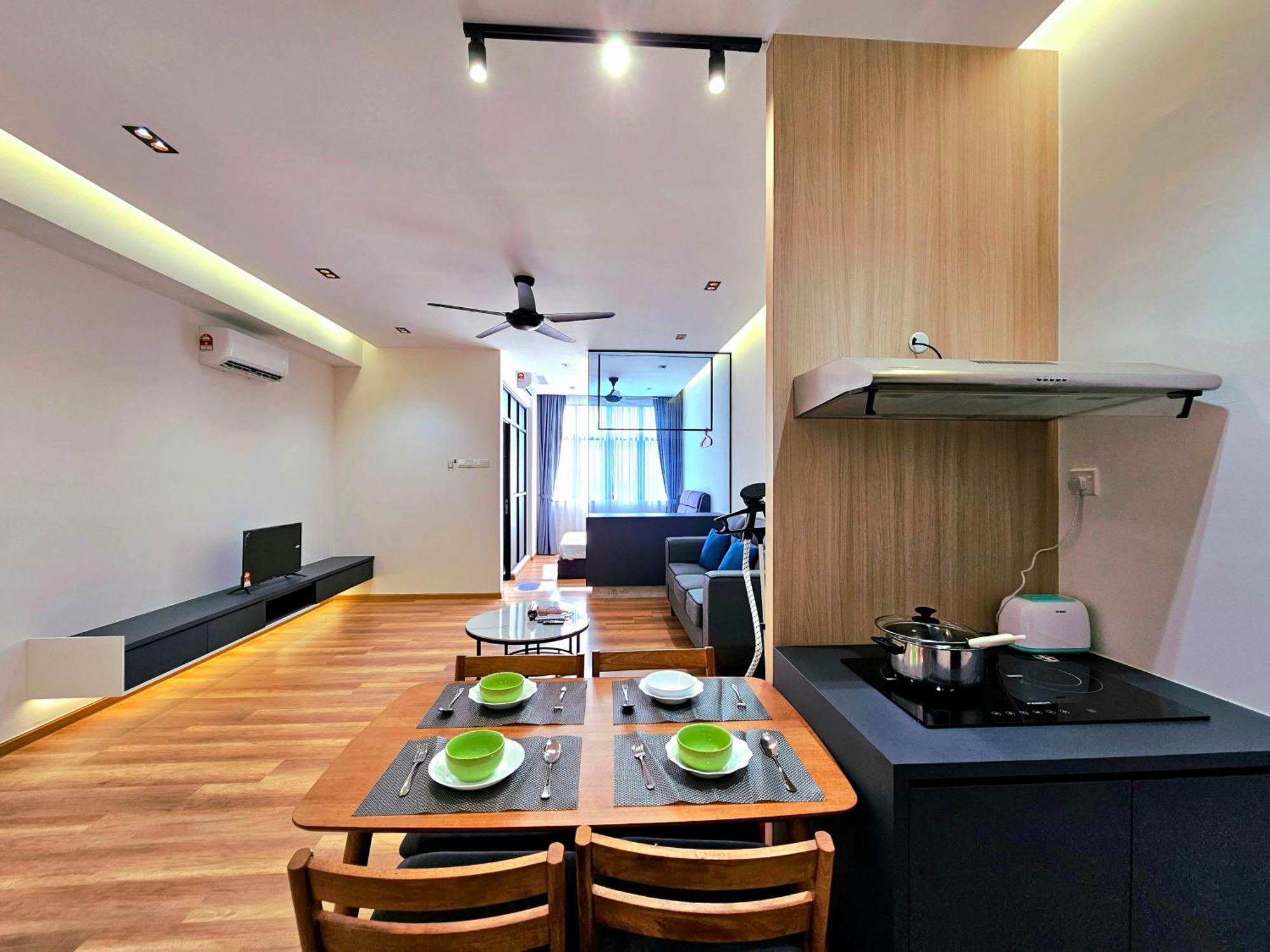 Quartz Paragon Suites Melaka By Ggm Ngoại thất bức ảnh