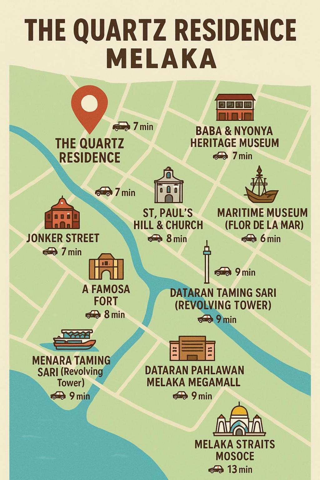 Quartz Paragon Suites Melaka By Ggm Ngoại thất bức ảnh